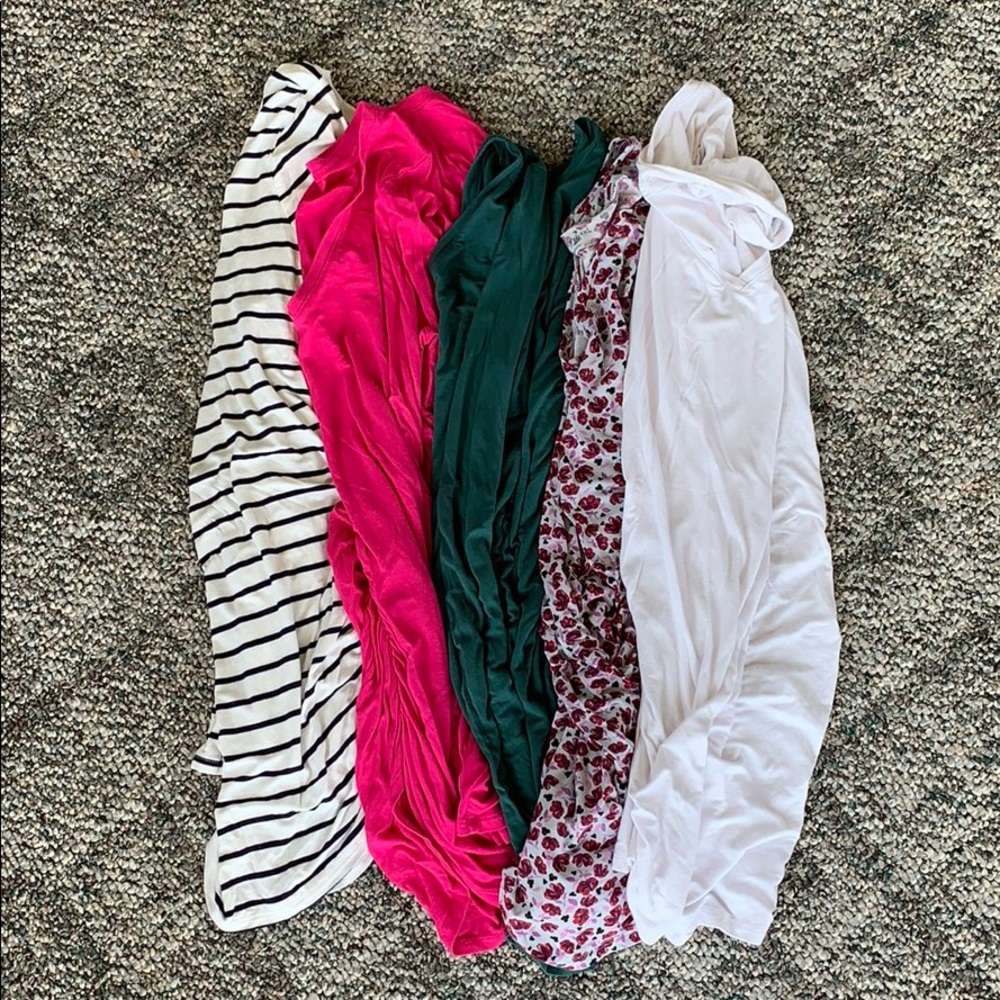 Maternity long sleeve shirts